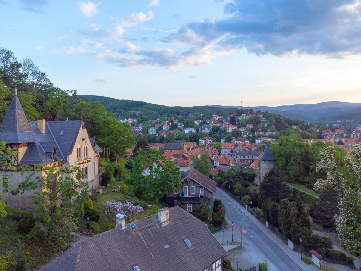 Schlossberg-Hotel Garni Wernigerode Exterior foto